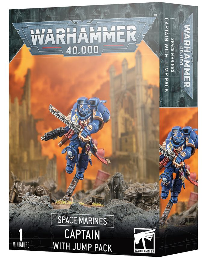 Space Marines: Captain with Jump Pack